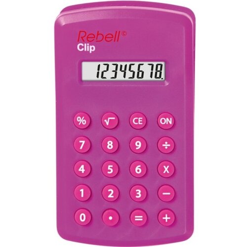 Rebell Kalkulator Clip Rebell, Ružičasta Cene