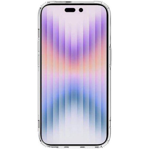 Nillkin Maska za iPhone 15 Pro Max Nature Pro Magnetic bela Slike