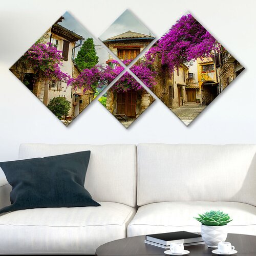 Wallity slika 4MDF145666070, 60x115 cm, 4 dela Cene