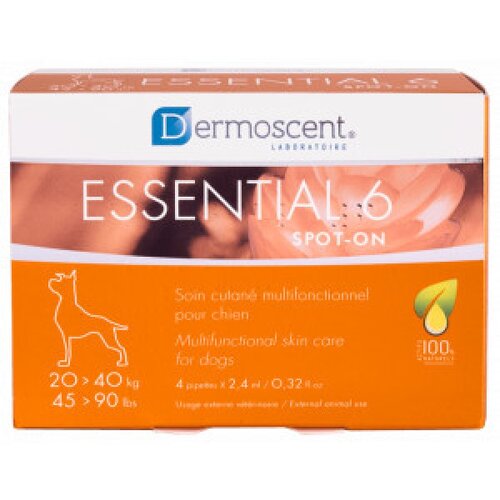 Dermoscent essentinal 6 ampule za pse, 20-40kg, 1 komad Cene