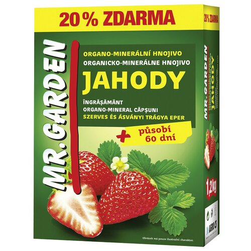Agro Gnojilo za jagode in jagodičevje Agro Mr. Garden (1,2 kg) Slike