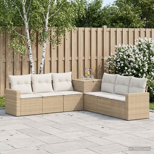  Set sofe 7 kom. Bež i krem bijela 55 x 55 x 69 cm 237,5 x 237,5 x 85 cm Cene