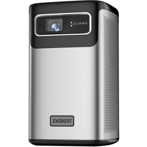  EVEREST PJ-DLP21 Gray 8000mAh Auto Focus 960*540 4K Supported 5400 Lumens Android 9.0 Touch Pad DLP Projection, 42188 Slike