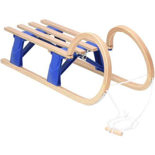 vidaXL Zložljive sani 110 cm vezan les Cene