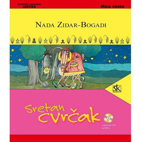 Školska knjiga Sretan cvrčak + animirani film na DVD-u Cene