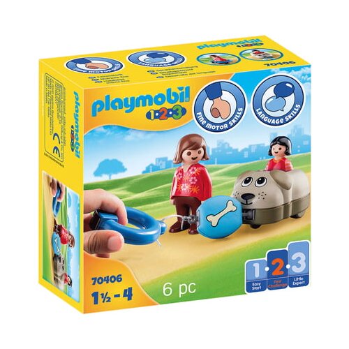 Playmobil 70406 - 1.2.3 - Pasji vlakec Cene