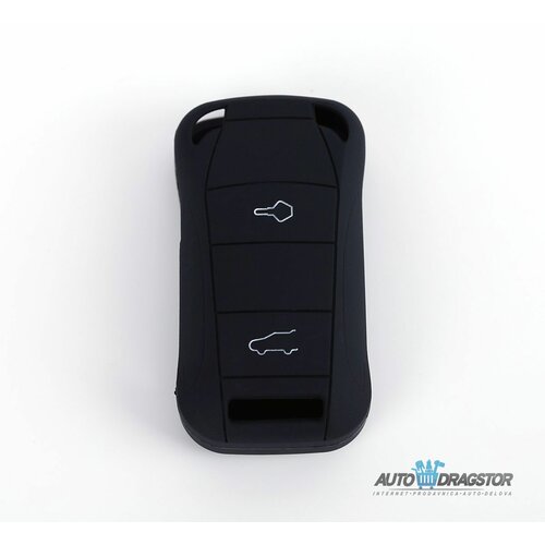 888 Car Accessories silikonska navlaka za ključeve crna porsche APT1029.02.B Slike