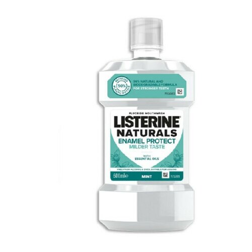 Listerine tečnost natural enamel 500ml ( A068258 ) Cene