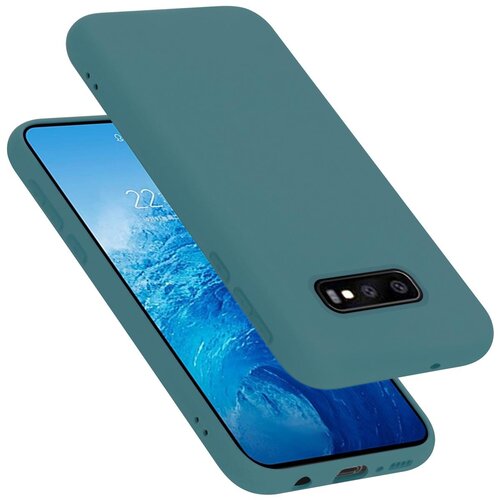 Cadorabo Ohi&amp;scaron;je, združljiv s Samsungom v tekoči zeleni barvi - za&amp;scaron;čitni pokrov iz fleksibilnega silikona TPU, (20588736) Slike