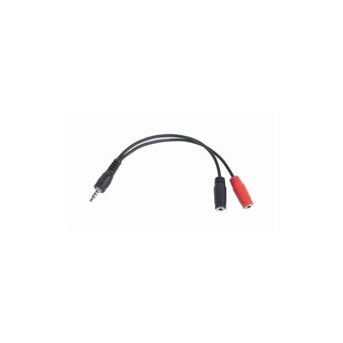 Gembird audio adapter za slušalice 3,5mm 4pin to 2x 3,5 mm 3pin (mic/slušalice), 20cm CCA-417M Cijene