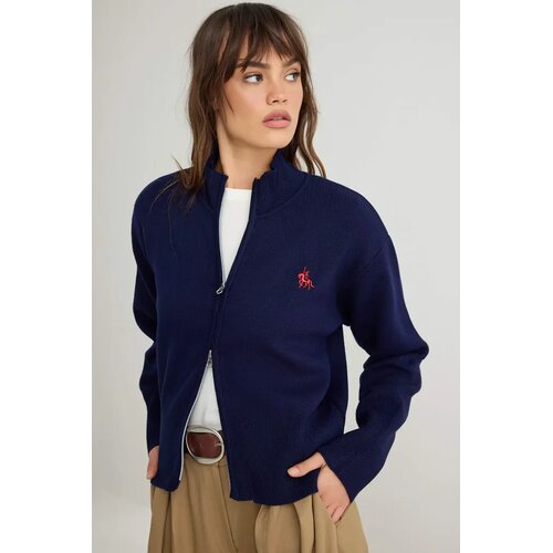 TRENDYOLMILLA ženski duks model Twoaw27Hi00135, mornarsko plava Cene