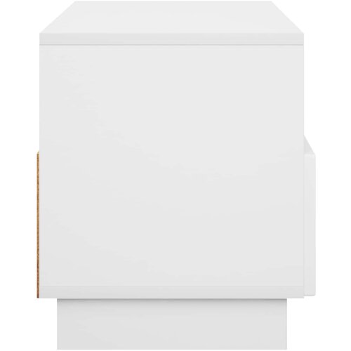  TV stalak 90 x 34.5 x 40 cm Bijela Konstruirano drvo Slike