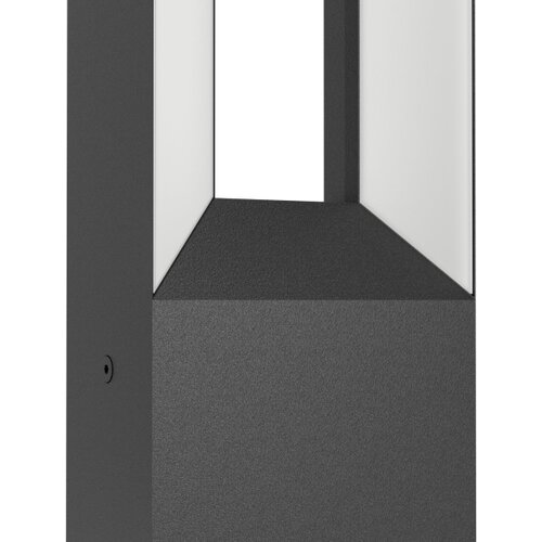 Eglo Riforano LED zunanja svetilka za pot (10 W, Do x &amp;Scaron; x V: 6 x 11 x 77 cm, Črna, IP44) Slike