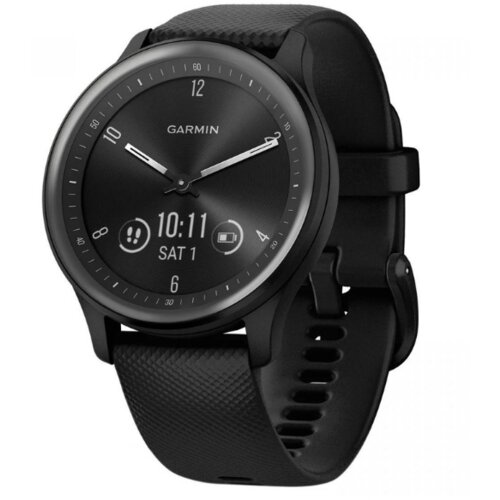 Garmin Vivomove Sport Black Case Črna pametna ura Cene