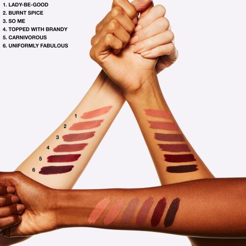 MAC Cosmetics Retro Matte Liquid Lipcolour mat tekući ruž za usne nijansa Topped with Brandy 5 ml Slike