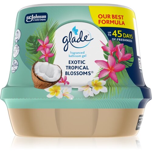 Glade Exotic Tropical Blossoms mirisni gel za kupaonicu 180 g Cijene