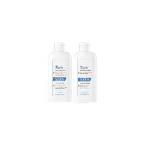Ducray PROMO Kelual Squanorm Tretman &amp;Aring;&amp;iexcl;ampon protiv suhe peruti 1 + 1 GRATIS Slike