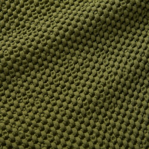 Pineapple Elephant Zelena pamučna deka 150x200 cm Jaipur Chunky Waffle &amp;ndash; Slike