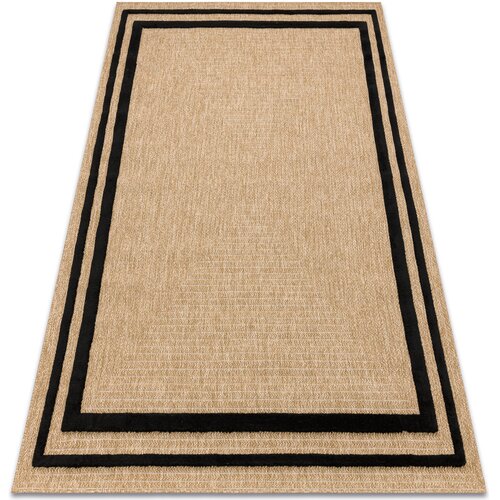 RugsX Preproge SPARK 0687 bež / črna preproga - 160x220 cm Bež Cene