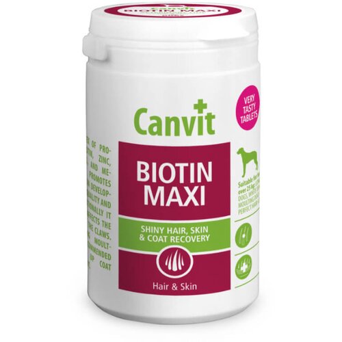 Canvit Biotin Maxi za zdravo kožo in dlako velikih psov - 230 g Cene
