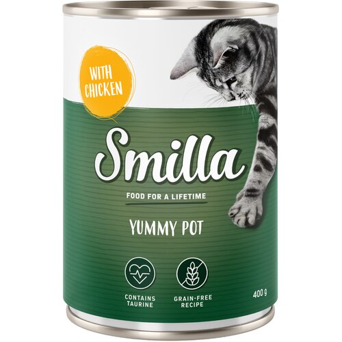 Smilla lončić za užitak 20 x 400 g - Piletina Slike