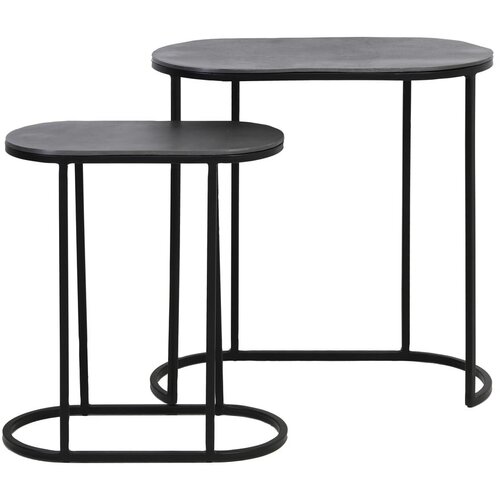Light &amp;amp; Living Metalni pomoćni stolići u setu 2 kom 26x53 cm Bocov &amp;ndash; Slike