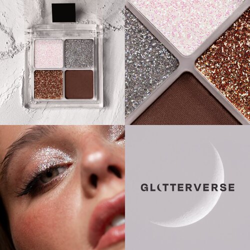 Gabriella Salvete Over The Moon paleta sjenila za oči Glitterverse 4 g Slike