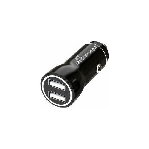 Mediarange Germany ADAPTERI DUAL AUTO PUNJAC SA 2 USB-A -3.4A-5V MRMA103-03 Cene