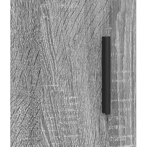  TV ormar 133 x 33 x 50 cm Siva Sonoma Konstruirano drvo Slike