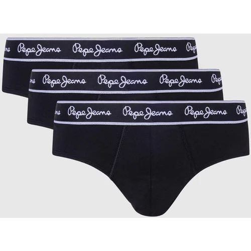 PepeJeans Spodnjice 3 Piece Črna