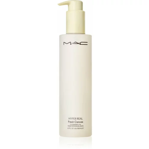 MAC Cosmetics Hyper Real Fresh Canvas Cleansing Oil nežno čistilno olje 200 ml