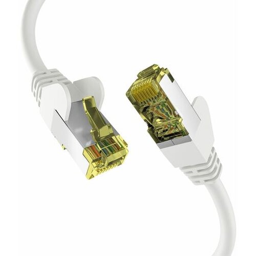 Efb patch kabel S/FTP CAT.6A PIMF, bela, 0,25m, EC020200017 Slike