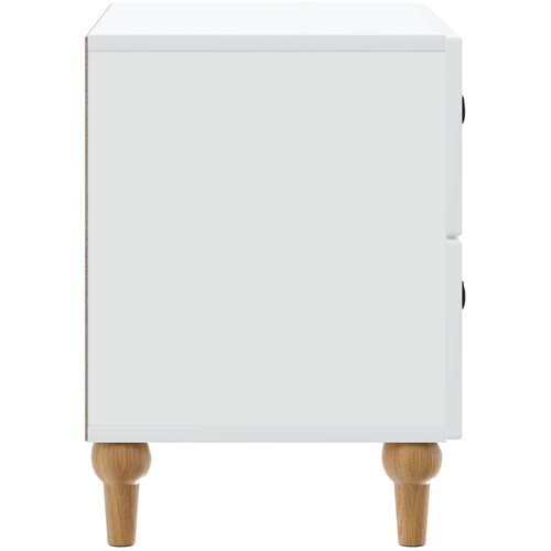  Noćni ormar Bijela 62 x 34,5 x 48 cm Konstruirano drvo Slike