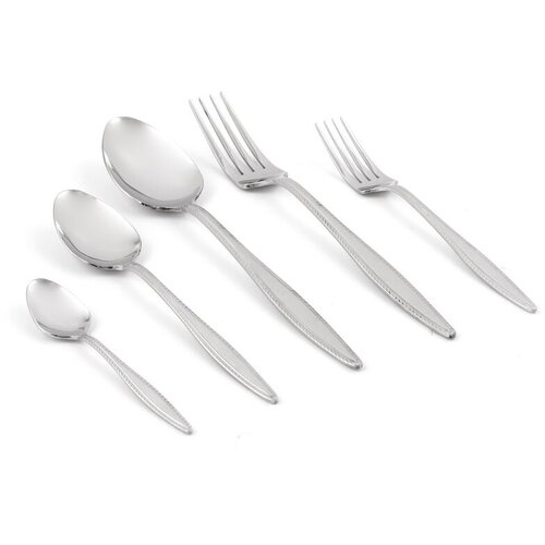 Hermia Set pribora za jelo, 60 komada, Srebrne boje Slike