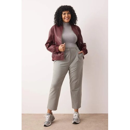 Trendyol Ženske pantalone Tbbaw26Ar00012, Sive Cene
