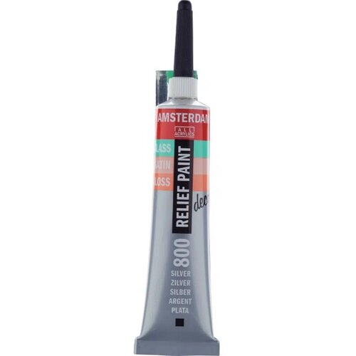 Royal Talens amsterdam, kontur pasta, 20ml - odaberite nijansu silver Cene