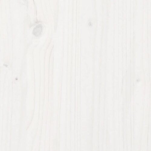  s regalom za knjige bez madraca bijeli 75x190cm borovina Slike