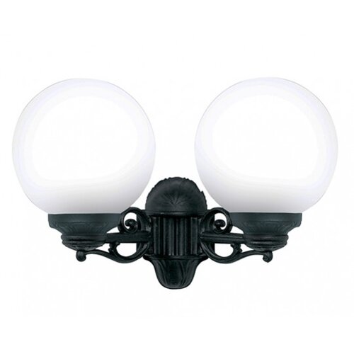 Fumagalli zidna lampa crna na gore/dole IP55 2xE27 G25.141.000.E27 PORPORA/G250 Slike