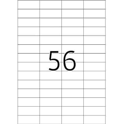 Optima etikete 668, 52,5 x 21,2 mm Cene