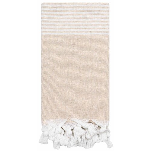 Dekordom peškir PESHTEMAL 90x175 - Beige Slike