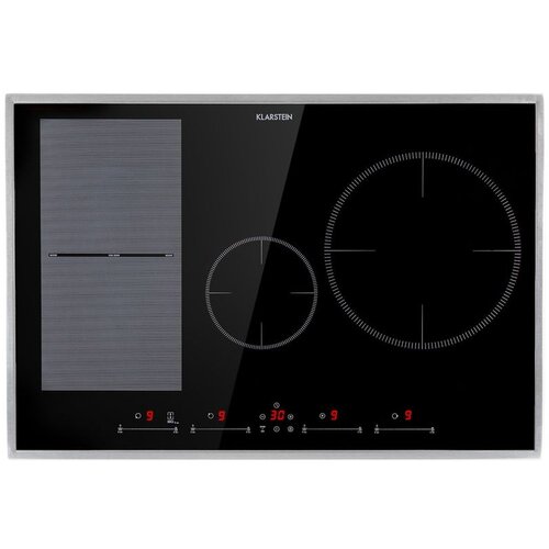 Klarstein Delicatessa 77 Hybrid Prime, vgradna kuhalna plo&amp;scaron;ča, indukcija, 4 cone, 7000 W Slike