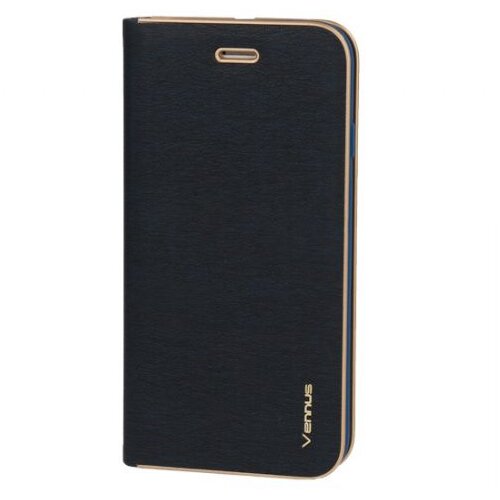  Premium preklopna torbica Samsung Galaxy S22 Plus 5G - modra z zlatim robom Cene