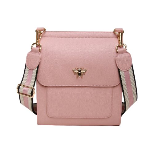Fancy Metal Goods Ltd Alice Wheeler - Torba Large - Bloombury, Pink, Cross body Cene