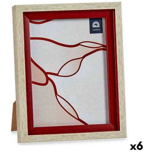  Okvir za sliku 18 8 x 2 x 24 cm Kristal Crvena Drvo Smeđa Plastika (6 kom.) Cijene