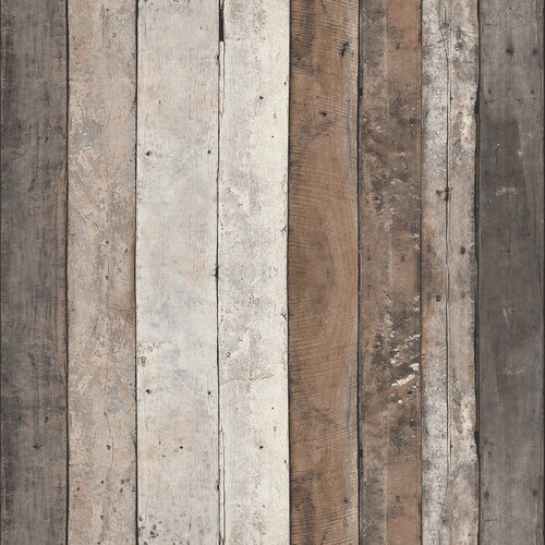 Decoprint Wallcoverings Tapeta Essentials Destressed Wood (3 boje) Slike