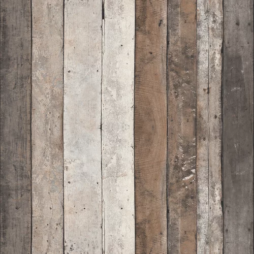 Decoprint Wallcoverings Tapeta Essentials Destressed Wood (3 boje)