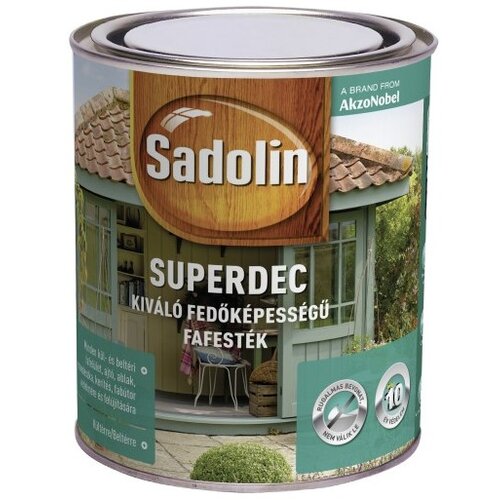 Sadolin Barva za za&amp;scaron;čito pred vremenskimi vplivi (bela, svilnato sijoča, 2,5 l) Slike