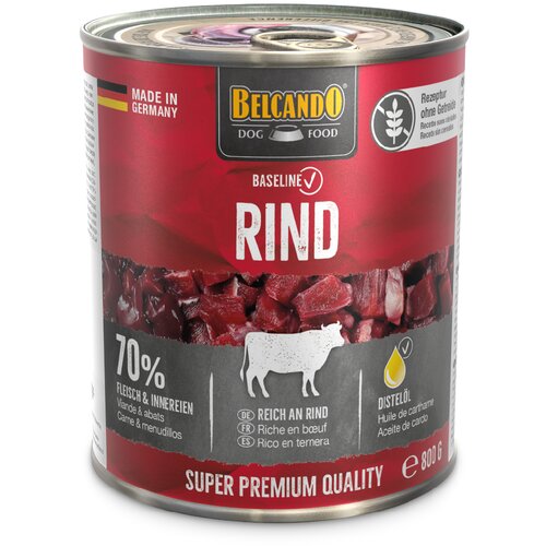  Ekonomično pakiranje Belcando Baseline 24 x 800 g - Govedina Slike