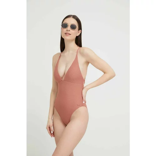 Roxy Jednodijelni kupaći kostim boja: smeđa, lagano učvršćene košarice