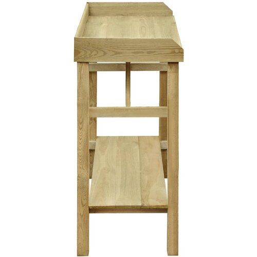  Vrtni stolić za sadnju od impregnirane borovine 75 x 40 x 90 cm Slike